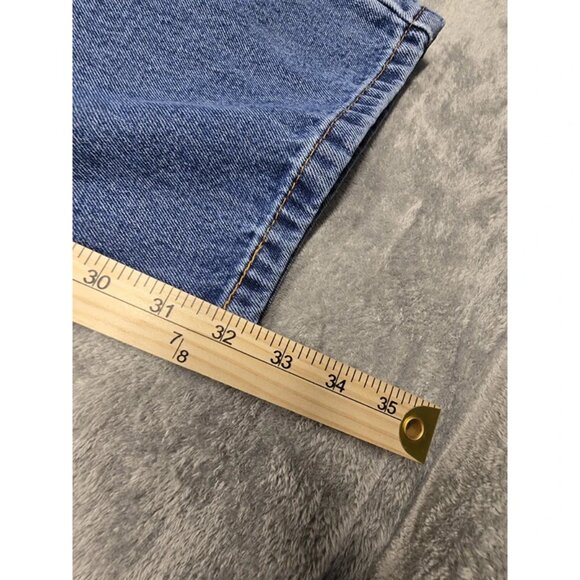 Levi 550 Jeans Men 46x32 Medium Stonewash‎ Relaxed Fit Straight Leg - Picture 3 of 9